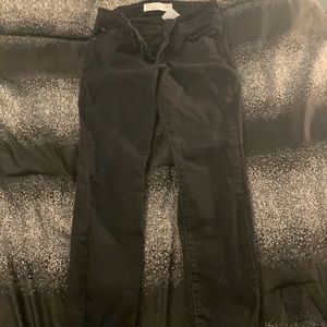 Black,skinny, straight pants